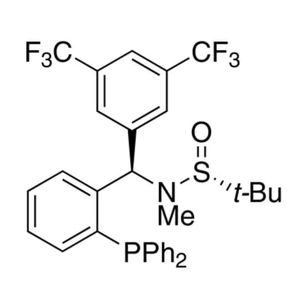 [S(R)]-N-[(R)-3,5-(Bis(trifluoromethyl)phenyl)[2-(diphenylphosphino)phenyl]methyl]-N,2-dimethyl-2-propanesulfinamide, 95%|15-8773