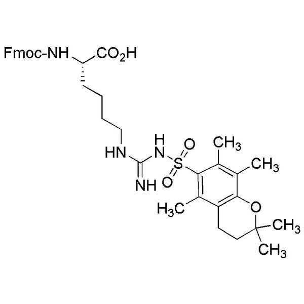 Fmoc-Nw-(2,2,5,7,8-pentamethylchroman-6-sulfonyl)-L-homoarginine|07059|214852-52-5