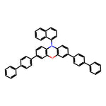 3,7-Di([1,1′-biphenyl]-4-yl)-10-(naphthalen-1-yl)-10H-phenoxazine|CS-0105661|1987900-95-7