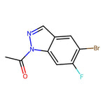 1-(5-Bromo-6-fluoro-1H-indazol-1-yl)ethan-1-one|CS-0012549|633335-81-6