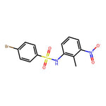 4-Bromo-N-(2-methyl-3-nitrophenyl)benzenesulfonamide|CS-0203625|349085-59-2