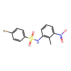4-Bromo-N-(2-methyl-3-nitrophenyl)benzenesulfonamide|CS-0203625|349085-59-2