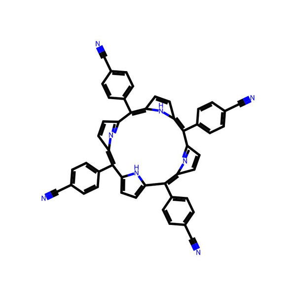 4,4',4'',4'''-(Porphyrin-5,10,15,20-tetrayl)tetrabenzonitrile|CS-0110946|14609-51-9