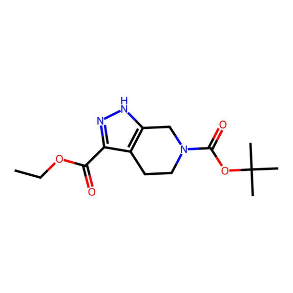 6-(tert-Butyl) 3-ethyl 1,4,5,7-tetrahydro-6H-pyrazolo[3,4-c]pyridine-3,6-dicarboxylate|CS-0037792|821785-75-5