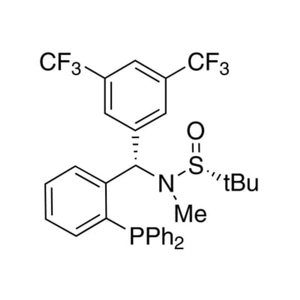 [S(R)]-N-[(S)-[3,5-Bis(trifluoromethyl)phenyl][2-(diphenylphosphino)phenyl]methyl]-N,2-dimethyl-2-propanesulfinamide, 95%|15-8346