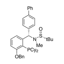 [S(R)]-N-[(S)-[(3-(Benzyloxy)-2-(dicyclohexylphosphino)phenyl]-(1,1'-biphenyl)methyl]-N,2-dimethyl-2-propanesulfinamide, 95%|15-8478
