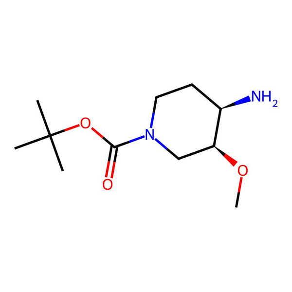 tert-Butyl (3S,4R)-4-amino-3-methoxypiperidine-1-carboxylate|CS-0048536|1171125-92-0