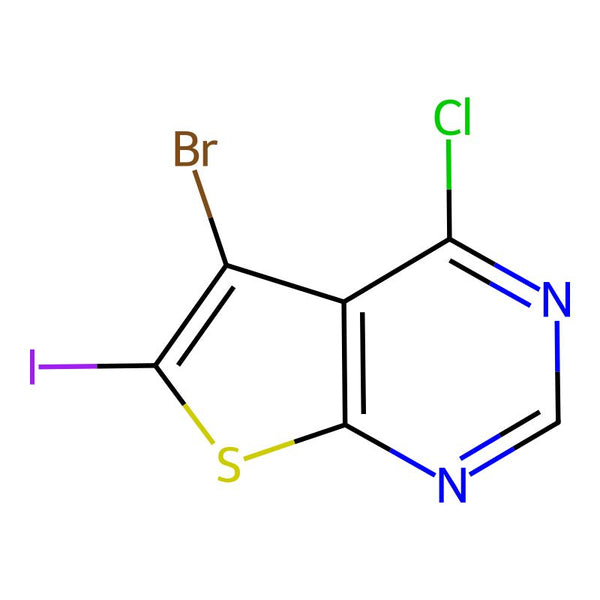 5-Bromo-4-chloro-6-iodothieno[2,3-d]pyrimidine|CS-W000110|1799610-89-1