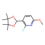2-Fluoro-6-methoxy-3-(4,4,5,5-tetramethyl-1,3,2-dioxaborolan-2-yl)pyridine|CS-0370785|2085307-54-4