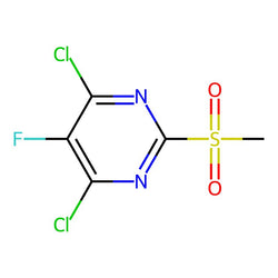 4,6-Dichloro-5-fluoro-2-(methylsulfonyl)pyrimidine|CS-0527169|6450-17-5