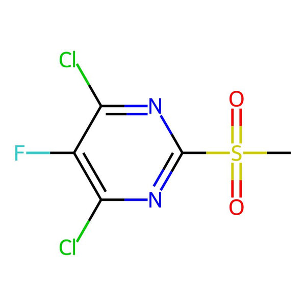 4,6-Dichloro-5-fluoro-2-(methylsulfonyl)pyrimidine|CS-0527169|6450-17-5