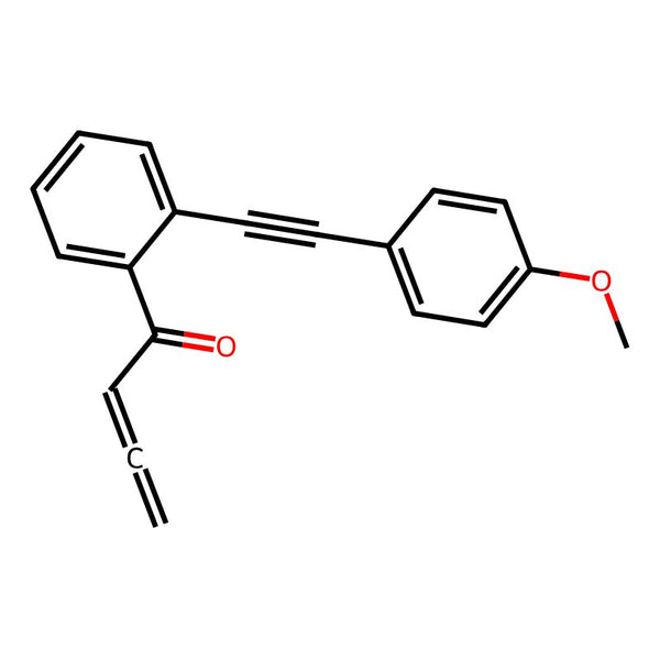 1-[2-[2-(4-Methoxyphenyl)ethynyl]phenyl]-2,3-butadien-1-one|CS-0648560|2148344-82-3