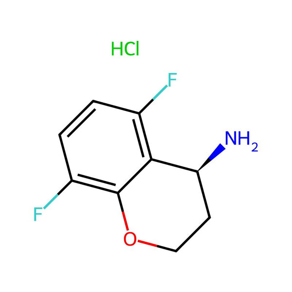 (4S)-5,8-Difluoro-3,4-dihydro-2H-1-benzopyran-4-amine hydrochloride|CS-0162028|1807940-80-2