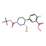 tert-Butyl (3S,4R)-4-(4-fluoro-3-(methoxycarbonyl)phenyl)-3-(hydroxymethyl)piperidine-1-carboxylate|CS-0031207|2055991-12-1