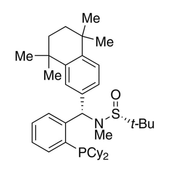 [S(R)]-N-[(S)-[2-(Dicyclohexylphosphino)phenyl](5,6,7,8-tetrahydro-5,5,8,8-tetramethyl-2-naphthalenyl)methyl]-N,2-dimethyl-2-propanesulfinamide, 95%|15-8839