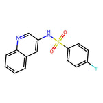 4-Fluoro-N-(quinolin-3-yl)benzenesulfonamide|CS-0675248|352225-92-4