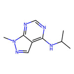 N-Isopropyl-1-methyl-1H-pyrazolo[3,4-d]pyrimidin-4-amine|CS-0274522|116035-77-9
