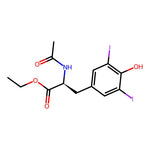 (S)-Ethyl 2-acetamido-3-(4-hydroxy-3,5-diiodophenyl)propanoate|CS-0186190|21959-36-4