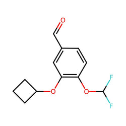 3-Cyclobutoxy-4-(difluoromethoxy)benzaldehyde|C1676322|290307-39-0
