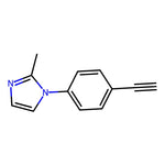 1-(4-Ethynylphenyl)-2-methyl-1H-imidazole, 95%|06-0154|1824572-21-5