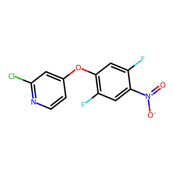 2-Chloro-4-(2,5-difluoro-4-nitrophenoxy)pyridine|CS-M2313|1225278-64-7