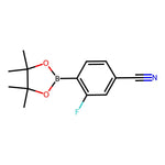 3-Fluoro-4-(4,4,5,5-tetramethyl-1,3,2-dioxaborolan-2-yl)benzonitrile|CS-0130459|1035235-29-0