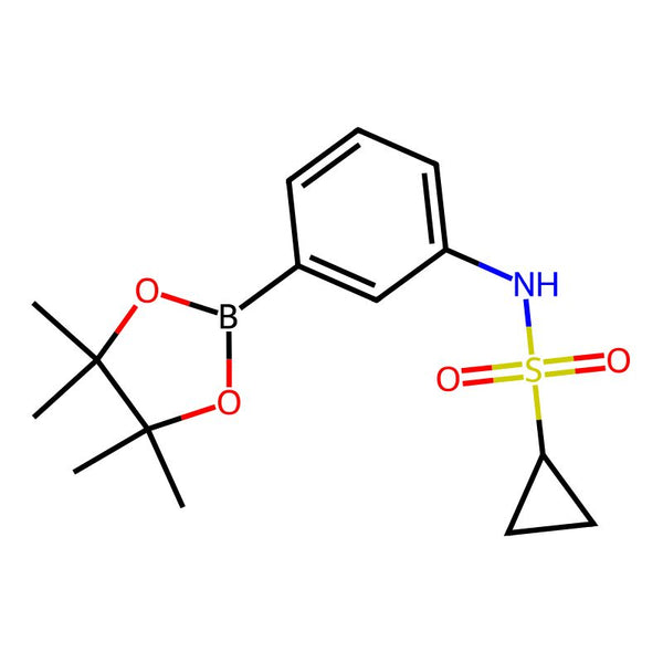 N-(3-(4,4,5,5-tetramethyl-1,3,2-dioxaborolan-2-yl)phenyl)cyclopropanesulfonamide|CS-0525177|1260151-60-7