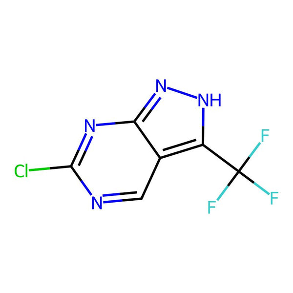 6-Chloro-3-(trifluoromethyl)-1H-pyrazolo[3,4-d]pyrimidine|CS-0042005|1211590-25-8