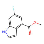 Methyl 6-fluoro-1H-indole-4-carboxylate|CS-W022879|1082040-43-4