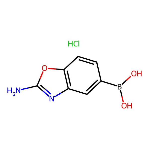 (2-aminobenzo[d]oxazol-5-yl)boronic acid hydrochloride|CS-0173771|1404480-15-4