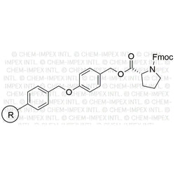 Fmoc-D-proline 4-alkoxybenzyl alcohol resin|04193