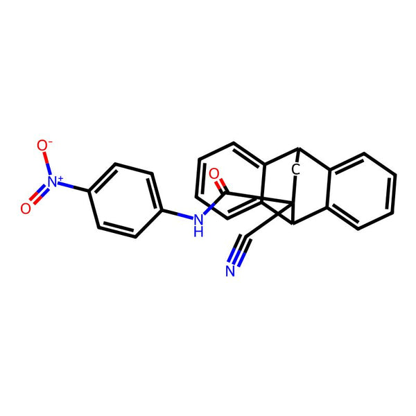 11-Cyano-N-(4-nitrophenyl)-9,10-dihydro-9,10-ethanoanthracene-11-carboxamide|CS-0148416|312505-69-4