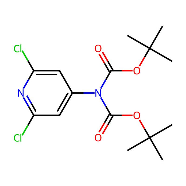 Imidodicarbonic acid, 2-(2,6-dichloro-4-pyridinyl)-, 1,3-bis(1,1-dimethylethyl) ester|CS-0135125|1044148-88-0