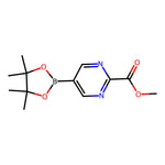 Methyl 5-(4,4,5,5-tetramethyl-1,3,2-dioxaborolan-2-yl)pyrimidine-2-carboxylate|CS-0054482|1610705-51-5