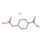 2-(4-Carbamoylpiperidin-1-yl)acetic acid hydrochloride|CS-0612534|1185297-53-3