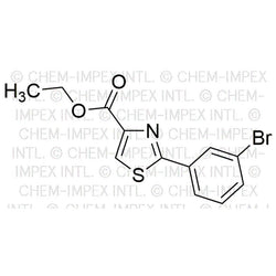 2-(3-Bromophenyl)thiazole-4-carboxylic acid ethyl ester|17937|786654-97-5