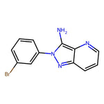 2-(3-Bromo-phenyl)-2H-pyrazolo[4,3-b]pyridin-3-ylamine, 95%|07-0142|1811512-36-3