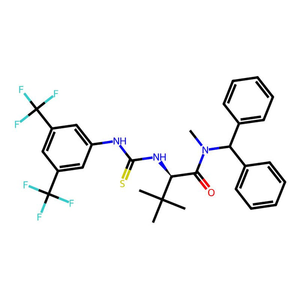 (R)-N-Benzhydryl-2-(3-(3,5-bis(trifluoromethyl)phenyl)thioureido)-N,3,3-trimethylbutanamide|CS-0104881|2748618-19-9