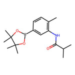 N-(2-methyl-5-(4,4,5,5-tetramethyl-1,3,2-dioxaborolan-2-yl)phenyl)isobutyramide|CS-0518290|2246834-15-9