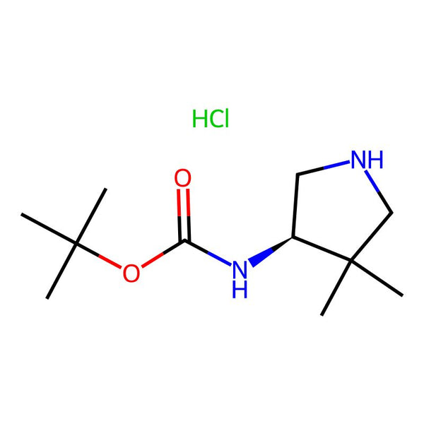 (R)-(4,4-Dimethyl-pyrrolidin-3-yl)-carbamic acid tert-butyl ester hydrochloride|CS-0342463|2097061-03-3