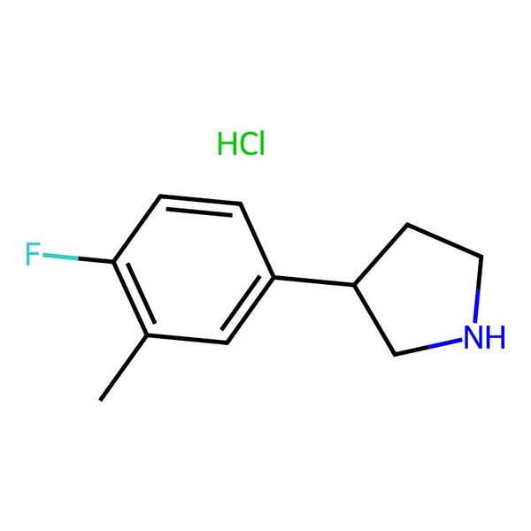 3-(4-Fluoro-3-methylphenyl)pyrrolidine hydrochloride|CS-0653279|2924824-65-5