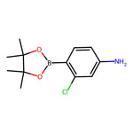 3-Chloro-4-(4,4,5,5-tetramethyl-1,3,2-dioxaborolan-2-yl)aniline|CS-0101270|877160-63-9