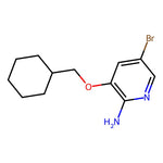 5-Bromo-3-cyclohexylmethoxy-pyridin-2-ylamine, 95%|07-0213|1415500-88-7