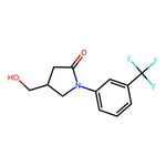 4-(Hydroxymethyl)-1-(3-(trifluoromethyl)phenyl)pyrrolidin-2-one|CS-0514249|1512199-31-3