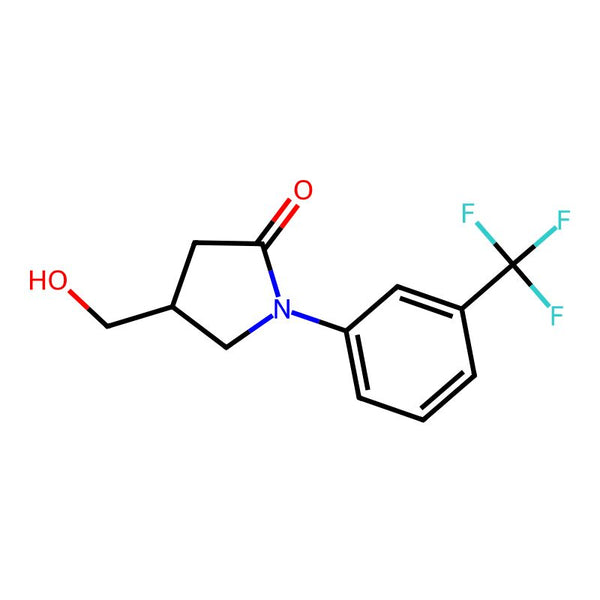 4-(Hydroxymethyl)-1-(3-(trifluoromethyl)phenyl)pyrrolidin-2-one|CS-0514249|1512199-31-3