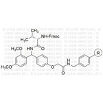 Fmoc-L-valine Rink amide AM resin|12505