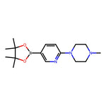1-Methyl-4-(5-(4,4,5,5-tetramethyl-1,3,2-dioxaborolan-2-yl)pyridin-2-yl)piperazine|CS-W007050|918524-63-7