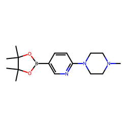 1-Methyl-4-(5-(4,4,5,5-tetramethyl-1,3,2-dioxaborolan-2-yl)pyridin-2-yl)piperazine|CS-W007050|918524-63-7