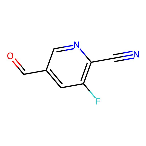 3-Fluoro-5-formylpicolinonitrile|CS-0996292|952287-25-1