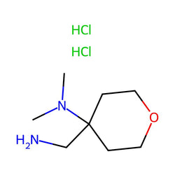 4-(Aminomethyl)-N,N-dimethyltetrahydro-2H-pyran-4-amine dihydrochloride|CS-0069619|1158792-81-4